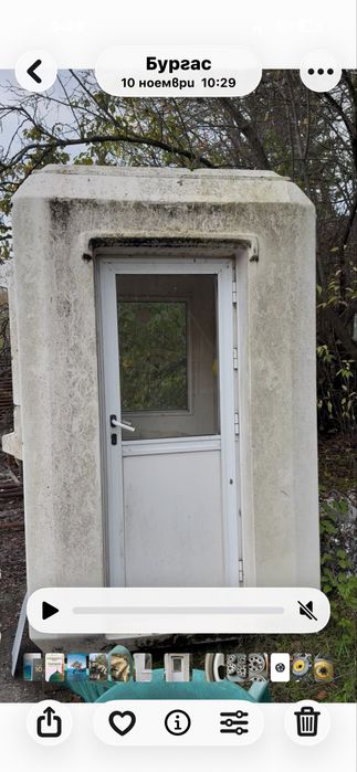 Продавам кабина за охрана