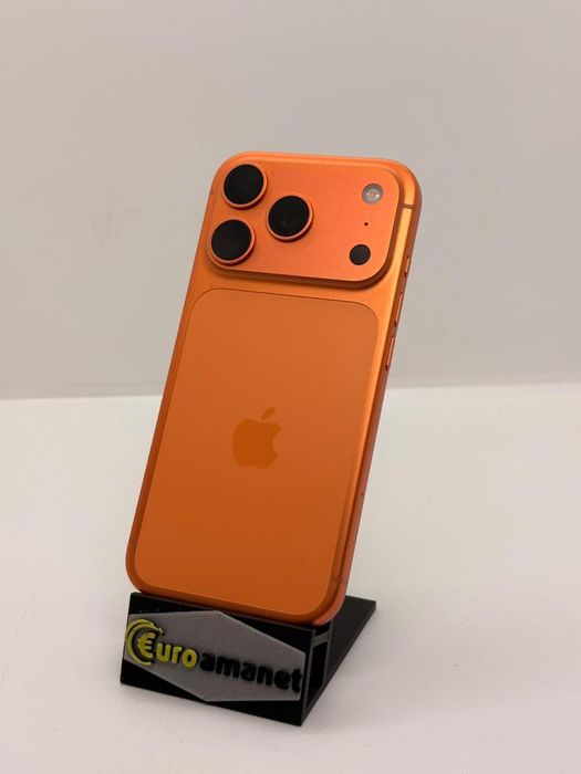 Telefon mobil Apple iPhone 17 Pro, 256GB, 5G, Cosmic Orange, 100% -A-