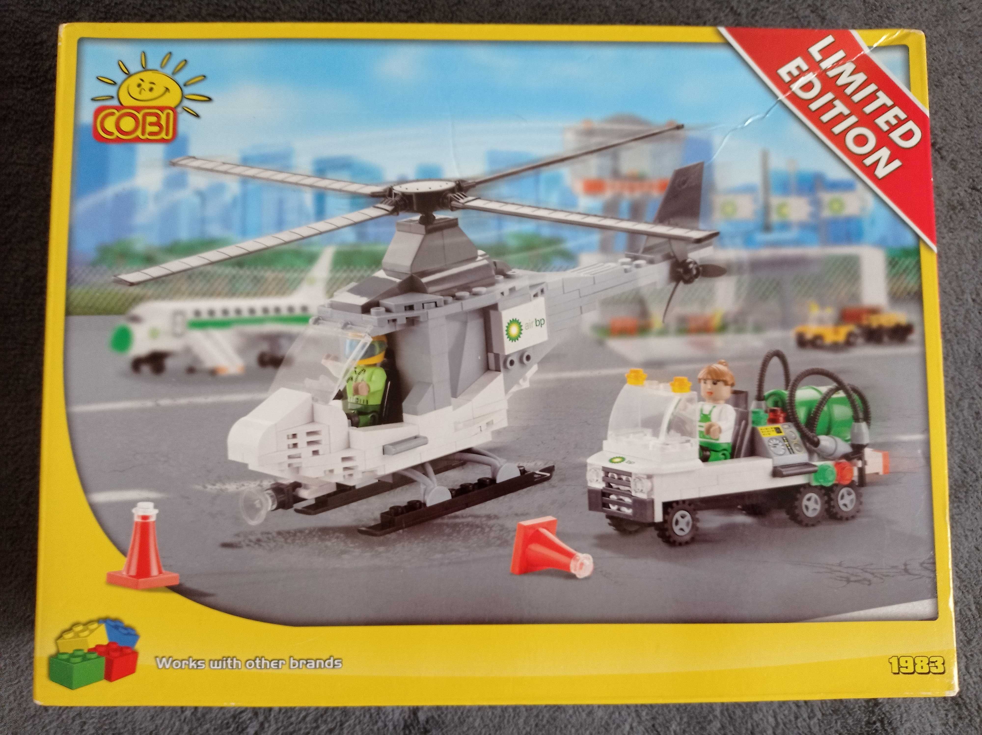 Lego Cobi - elicopter si masina - nou