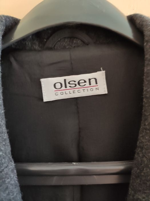 Черно вълнено сако на OISEN COLLECTION