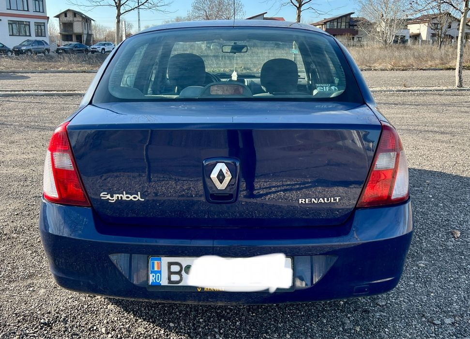 Renault symbol 2007. Consum mic 1.4i,  107.000 km. Prim proprietar