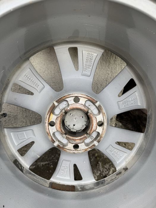 Set roti jante aliaj originale 4X108 R16 Peugeot 208 2008 2020-2024