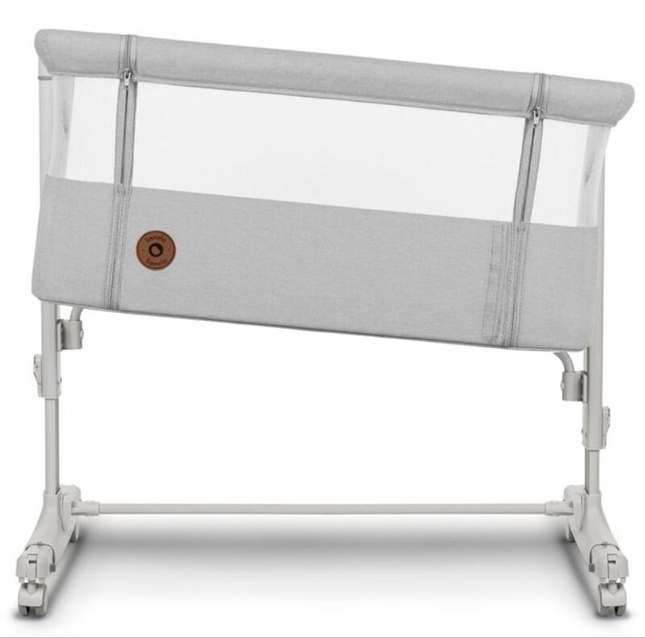 Pătuț co-sleeper Aurora 3 in 1 - gri deschis - Lionelo