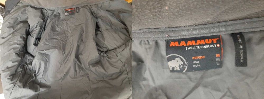 Мамут 3 в 1 Мъжко Яке Размер М Mammut Водоустойчиво Туристическо