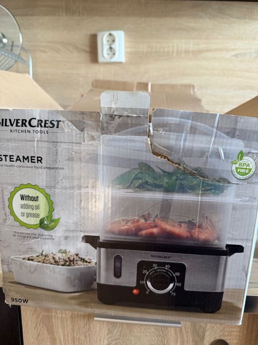 Уред за готвене на пара силвър крест
