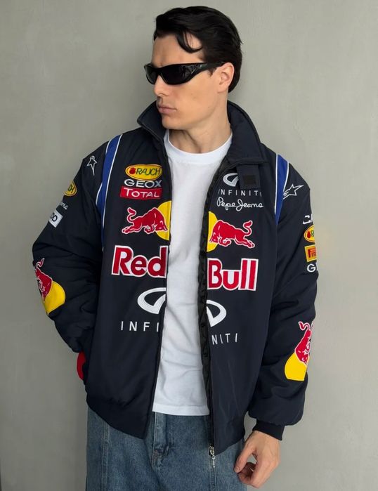 Куртка гоночнаяRed Bull  Тёплая Моточерепаха в Подарок