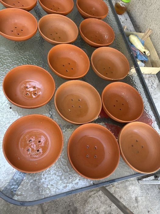 Porumbei voiajori cuibare ceramica si gratare