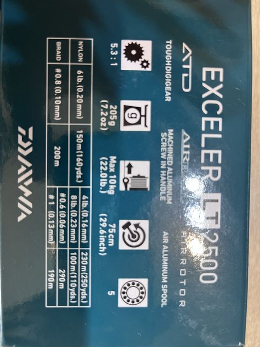 Макара Exceler LT2500