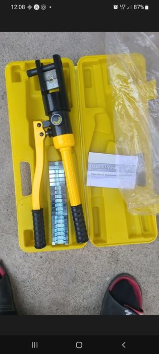 Гидравлика пресс для электриков