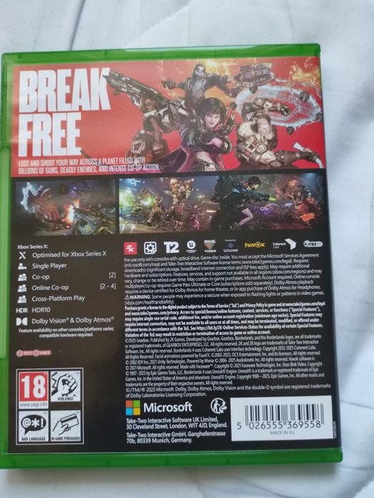 Vand Borderlands 4 Xbox + Preorder cod Transport OLX Fan Courier 10lei