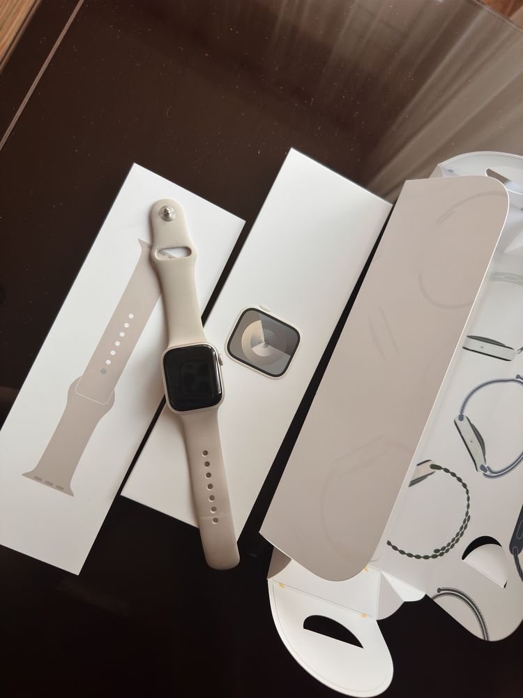Apple Iwatch. серия 9, GPS + Celluar, 41 mm, aluminium