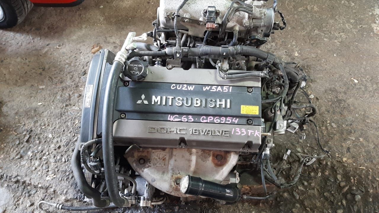 Двигатель Турбо Mitsubishi Airtrek 2003 года .Япония.