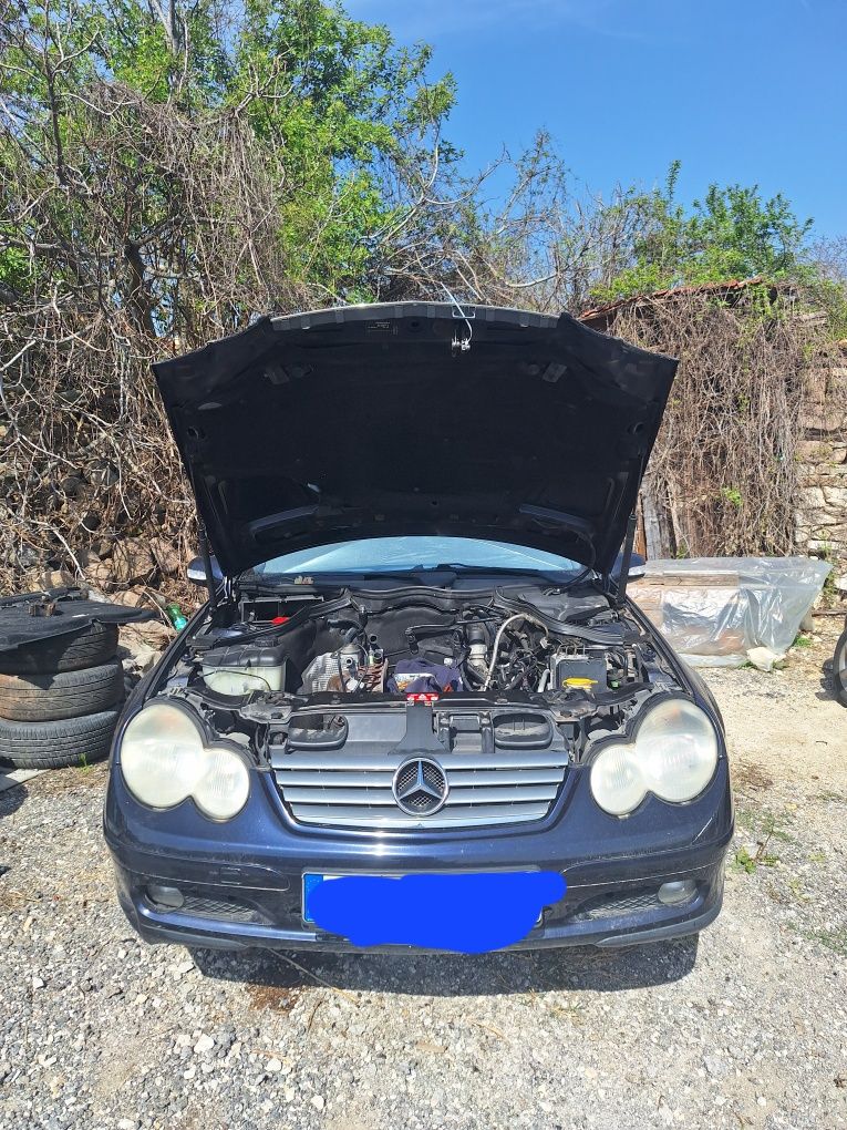 W203 coupe. НА ЧАСТИ