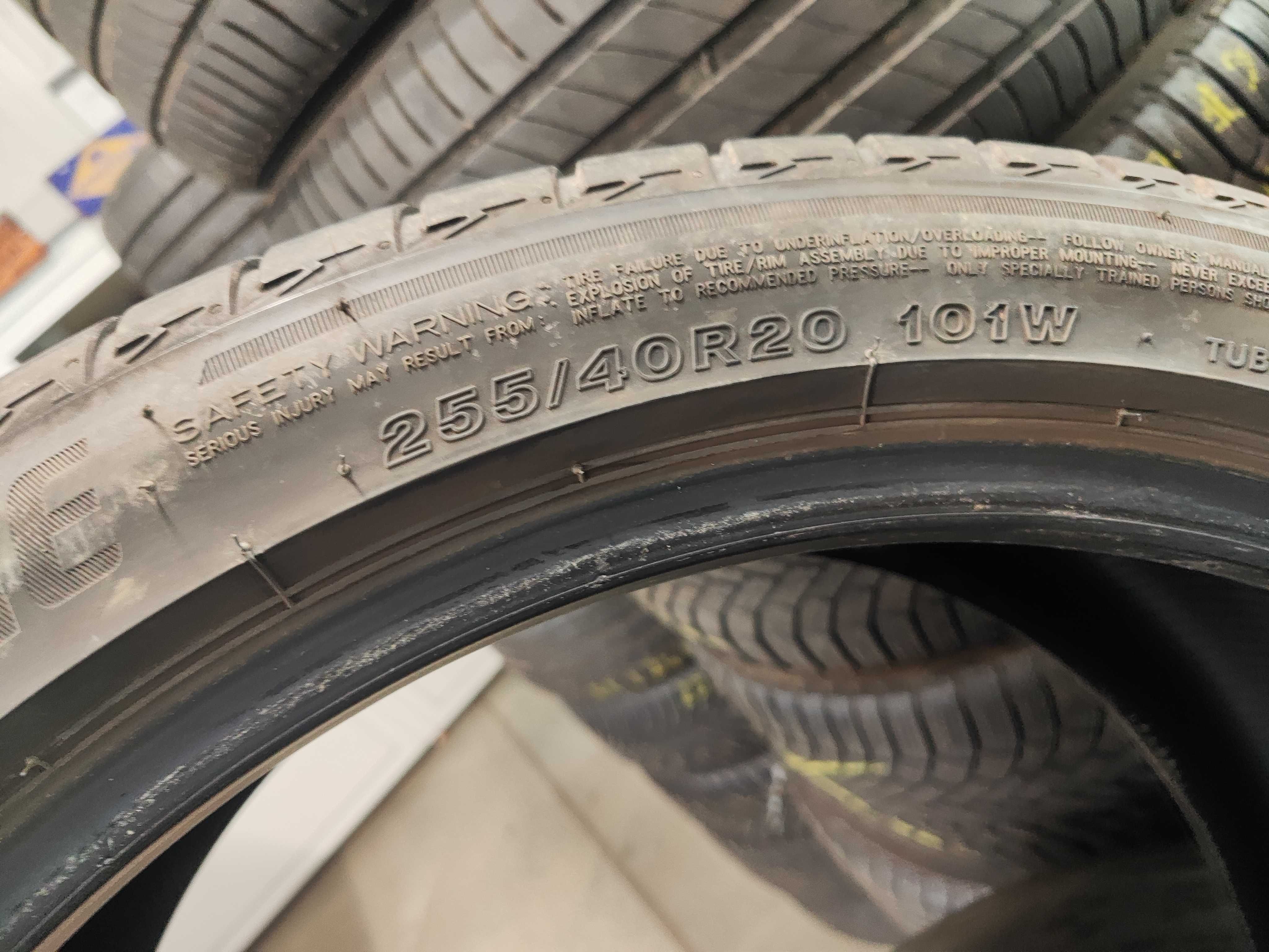 2бр.летни гуми 255/40/20 Bridgestone