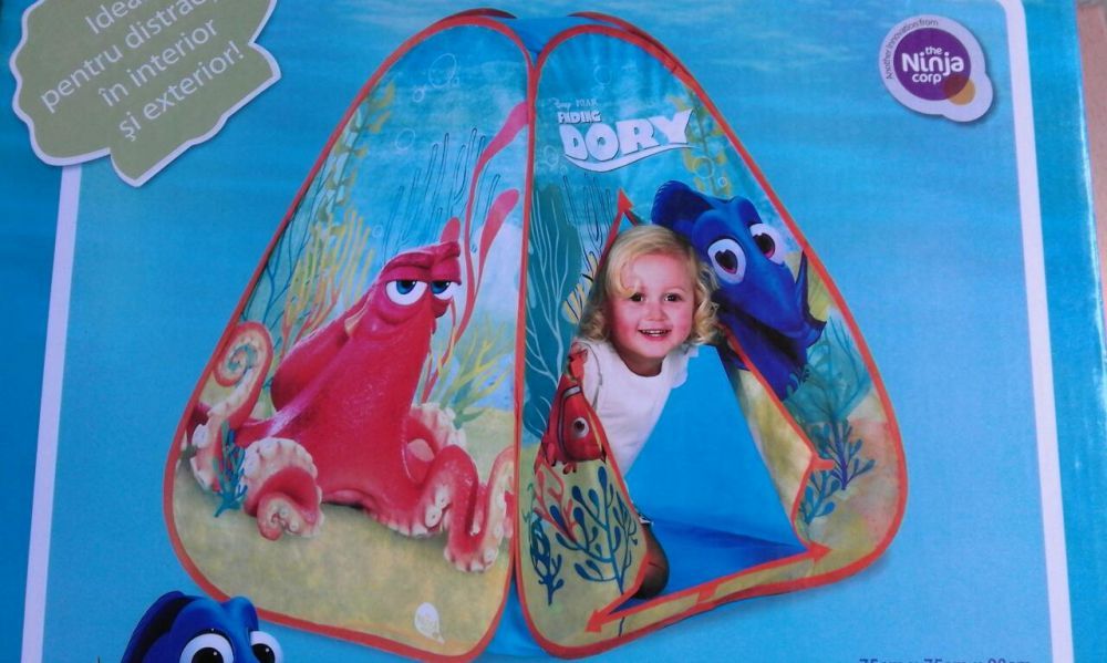 Cort copii, auto-deschidere, Disney Finding Nemo/ Dory