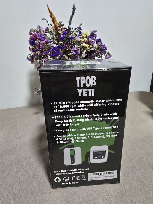 Vând TPOB YETI Clipper 2 - masina de tuns profesionala