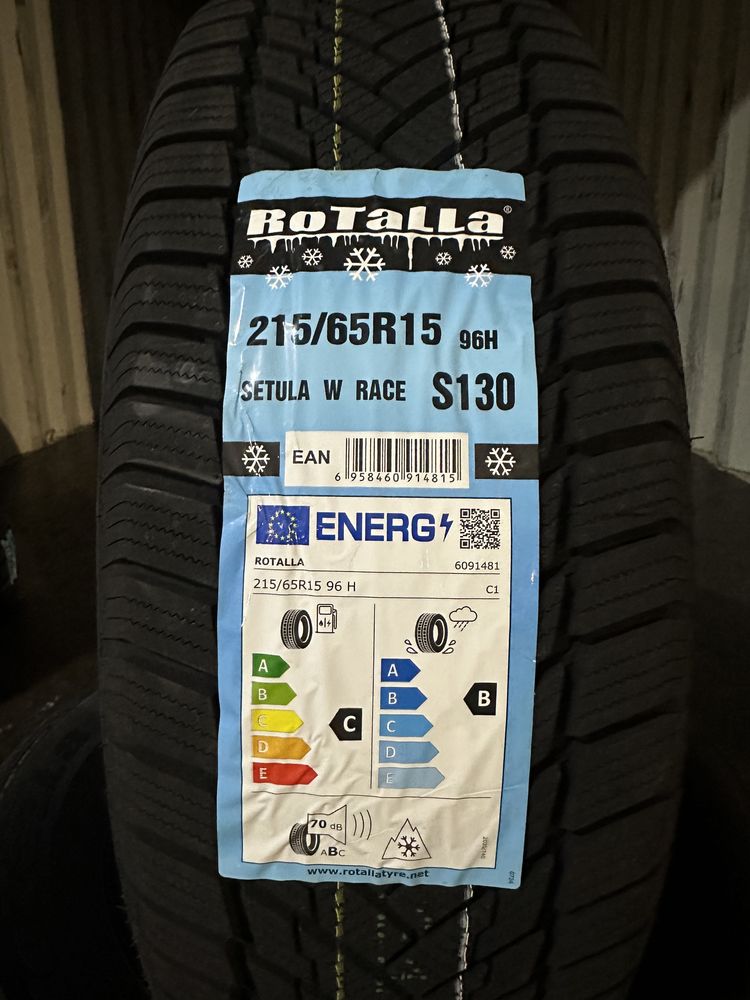 Нови зимни гуми ROTALLA SETULA W RACE S130 215/65R15 96H НОВ DOT