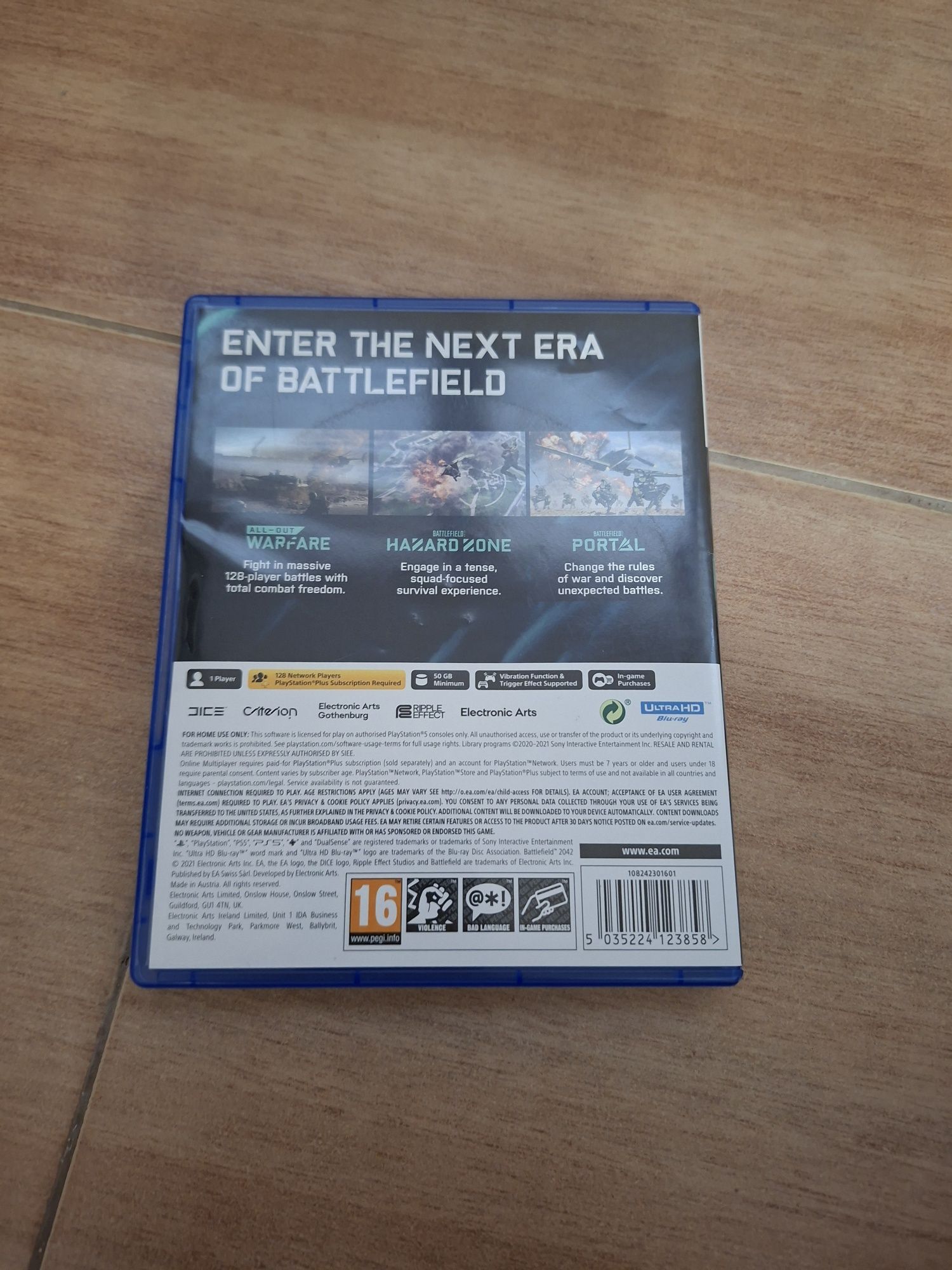 Продавам видеоигра BATTLEFIELD 2042 за Ps5