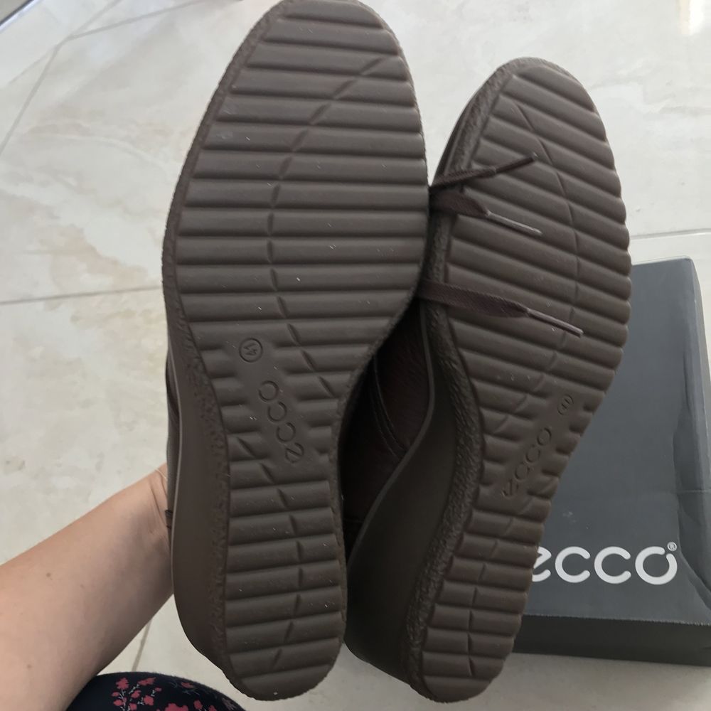 Дамски обувки боти ECCO 41 нови кафяви