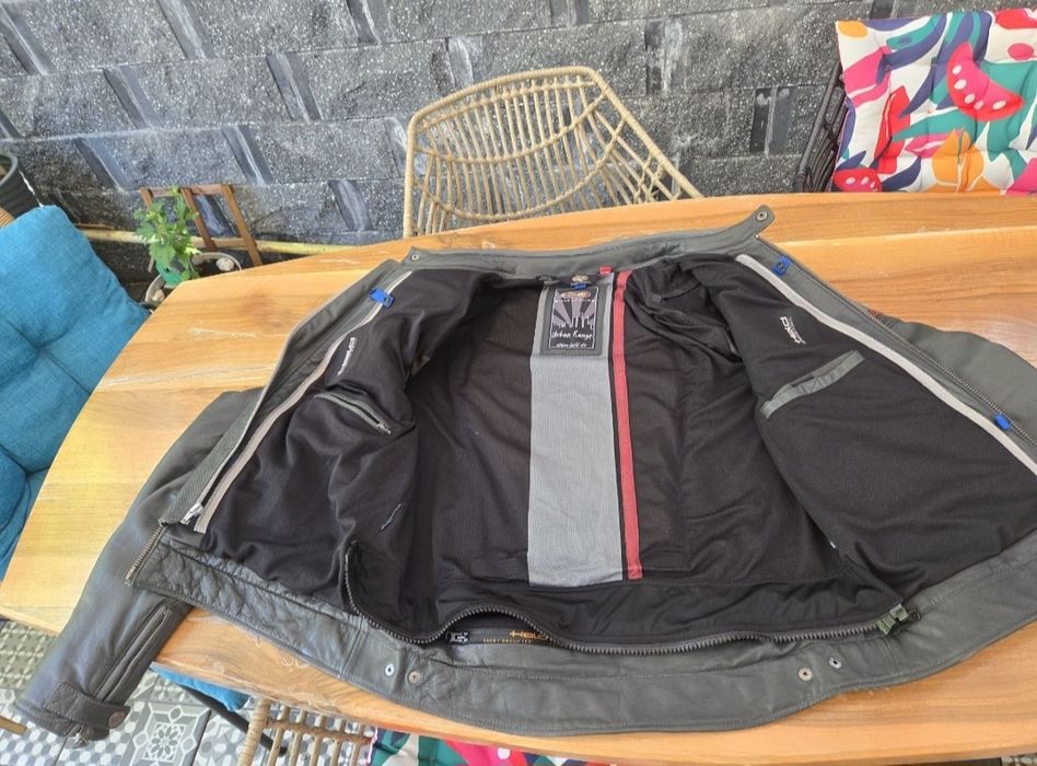 Geaca moto piele Held Stone, marimea 52/Long
