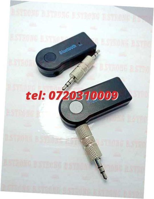 Adaptor Modulator Bluetooth Blasko Jack 35 Receiver Auxiliar Black