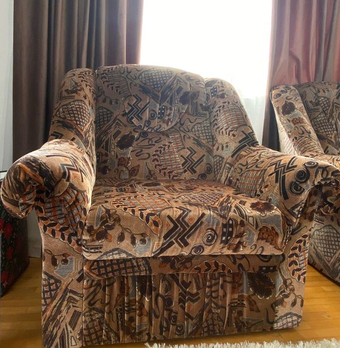 Colțar extensibil cu fotoliu