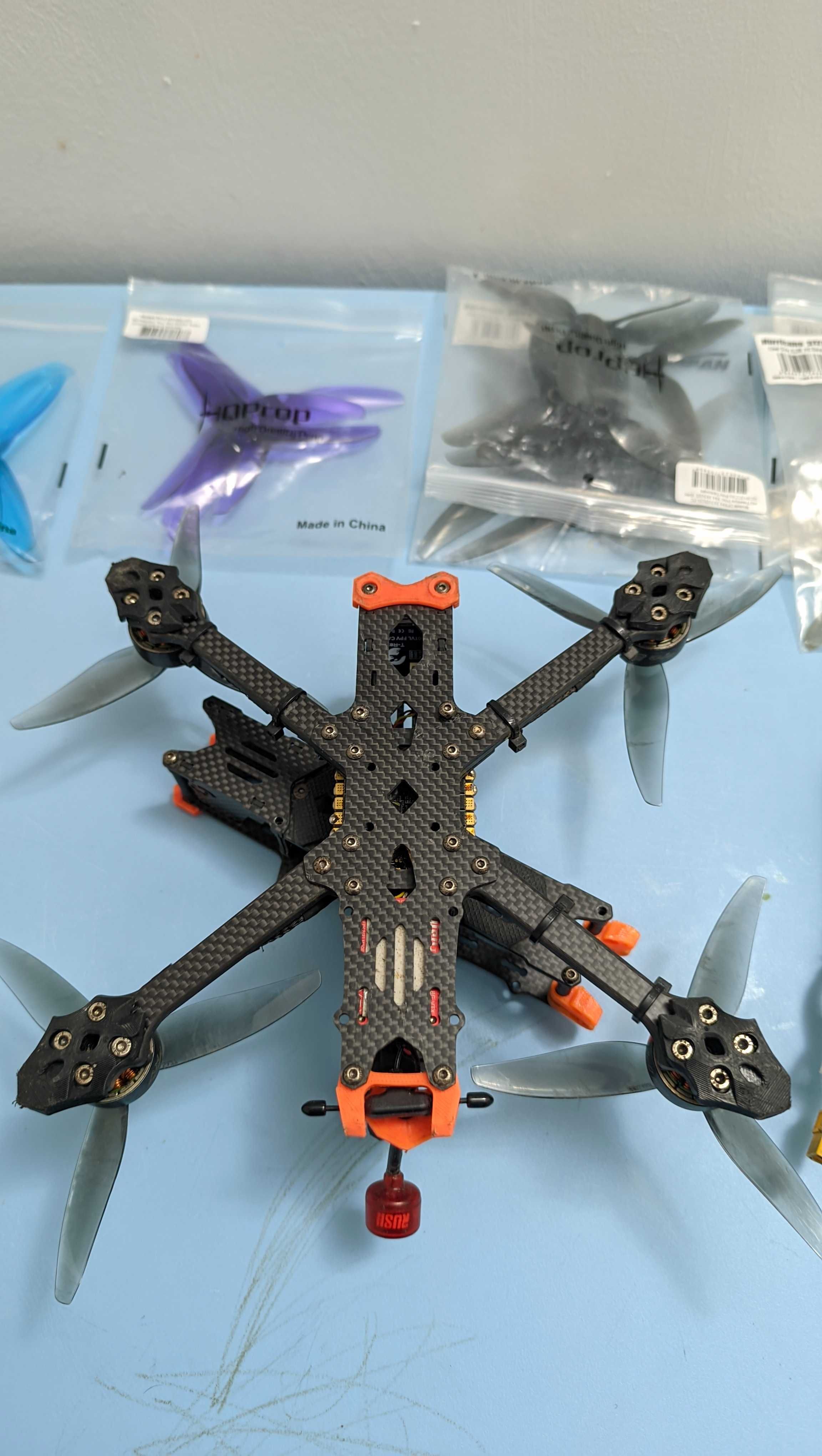 FPV drone 5 inch, Analog, elrs.