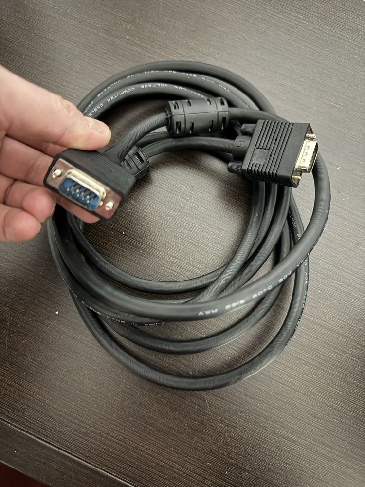 Cablu VGA HD, 3 metri lungime, nou