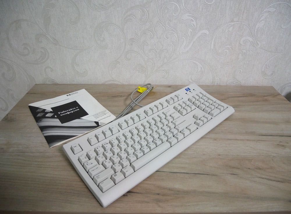 Клавиатура HP / 1997 год / Новое / Отличного качества / Винтажная