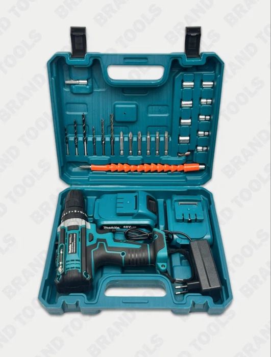 Продам дрель аккумуляторная 24 шт насадок