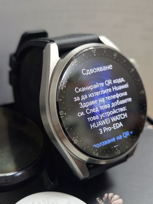 Мобилен смарт часовник HUAWEI WATCH 3 PRO eSIM