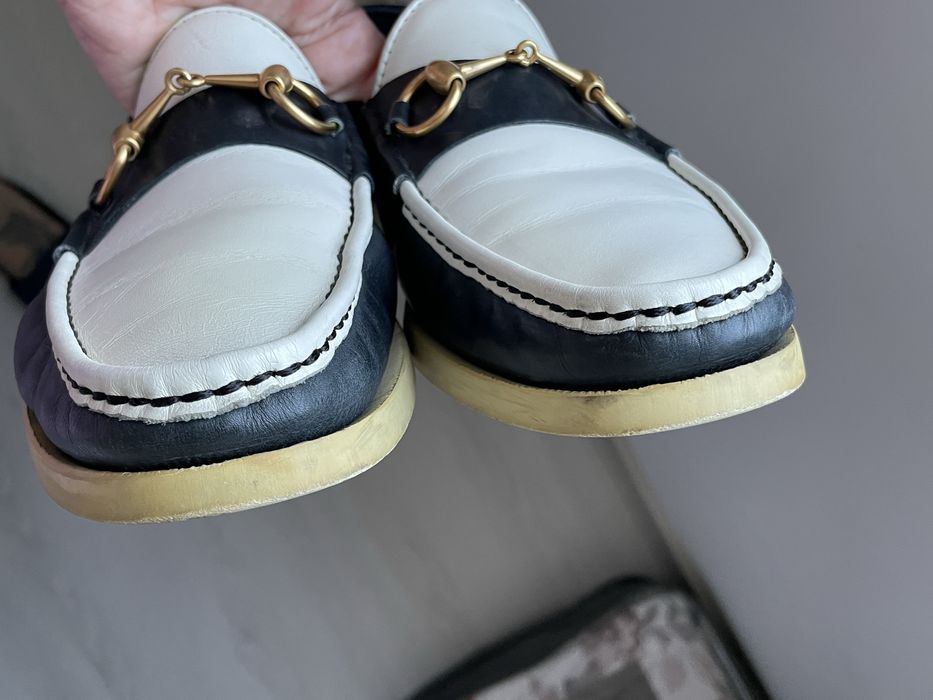 Gucci barbati mocasini/boat shoes piele originali SUA