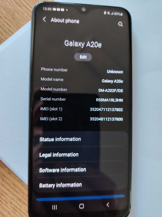 Samsung Galaxy A20e