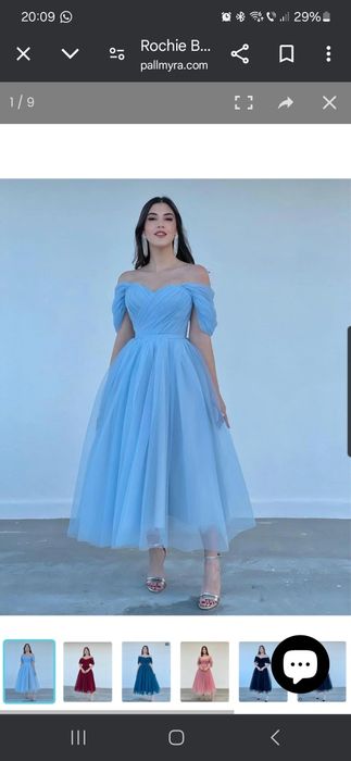 Rochie eleganta Blue