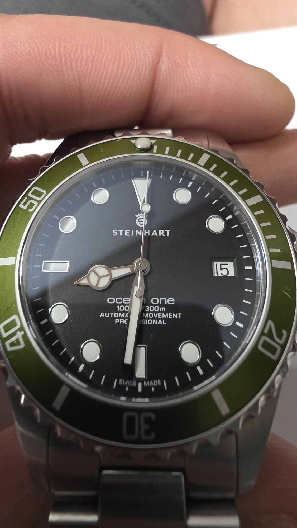 Steinhart Ocean ONE 39 Green Ceramic - Full Box Si Factura