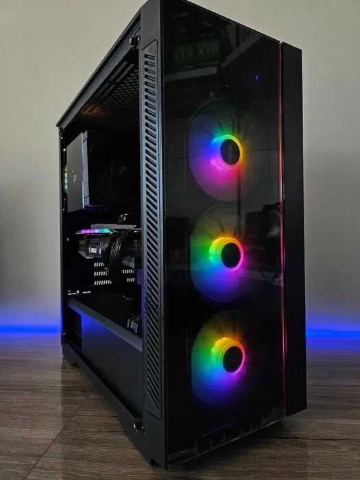 Геймърски Компютър! RTX 4060, Ryzen 7 5700X, 16GB RAM - НОВ