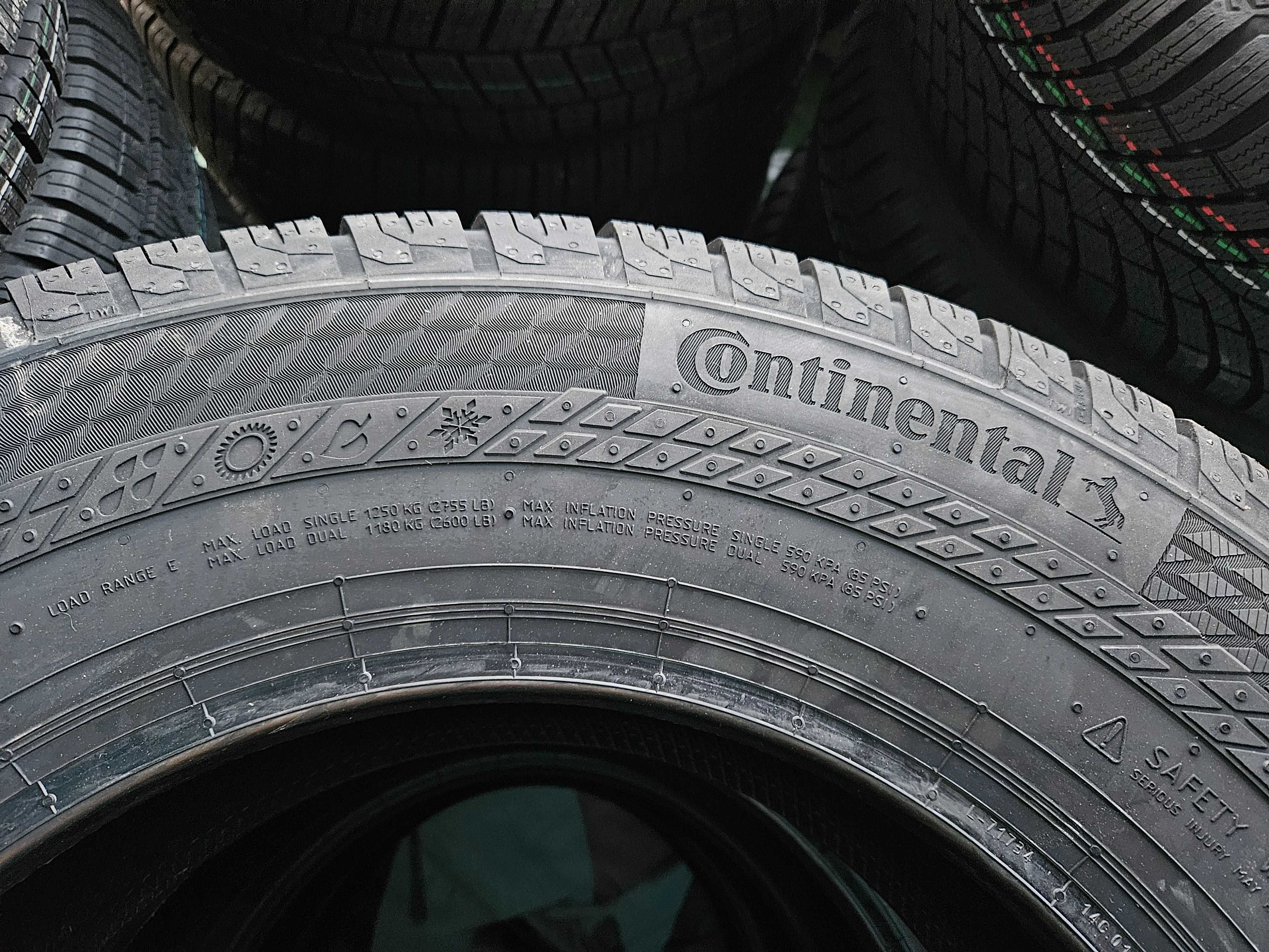 4 Нови гуми 215/75 R16C Continental 4Season 116/114R 10PR M+S DOT3524