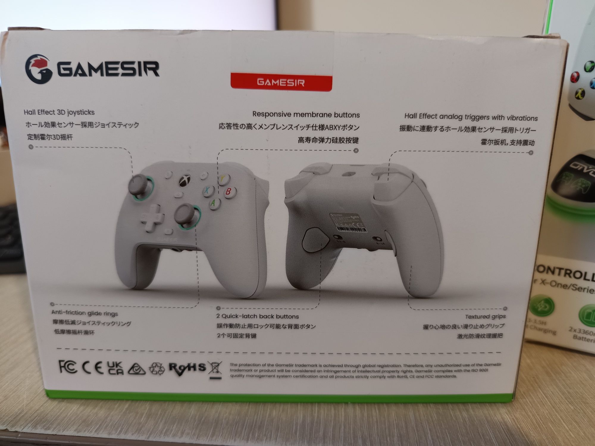 Controller XBOX Series X/S/Xbox One/Windows 10/11 + stand incarcare