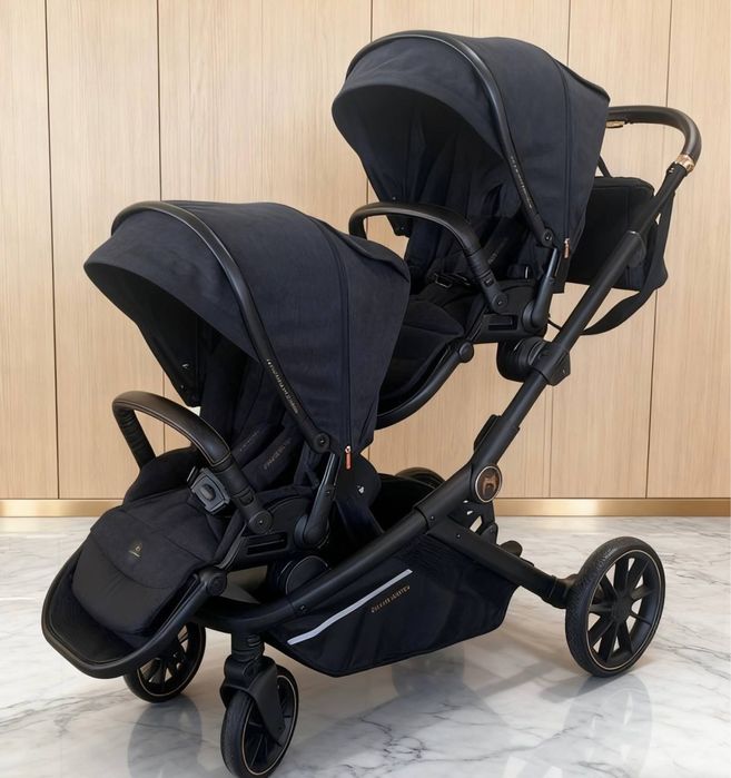 Коляска для двойняшки егизаклар учун