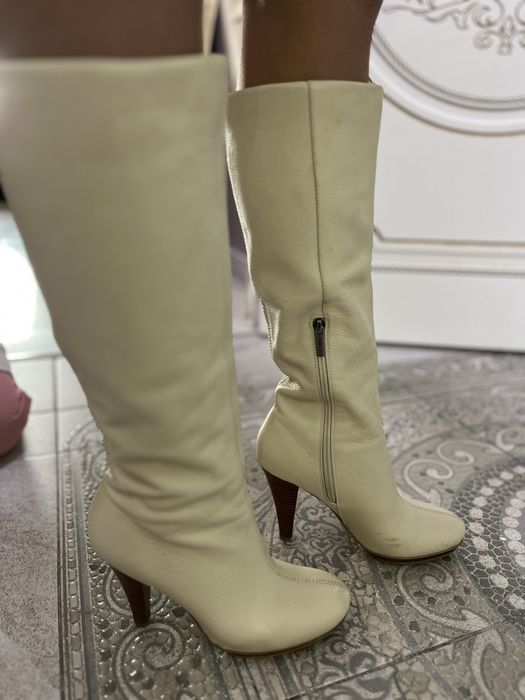 Сапоги кожа натуральная 36 размер