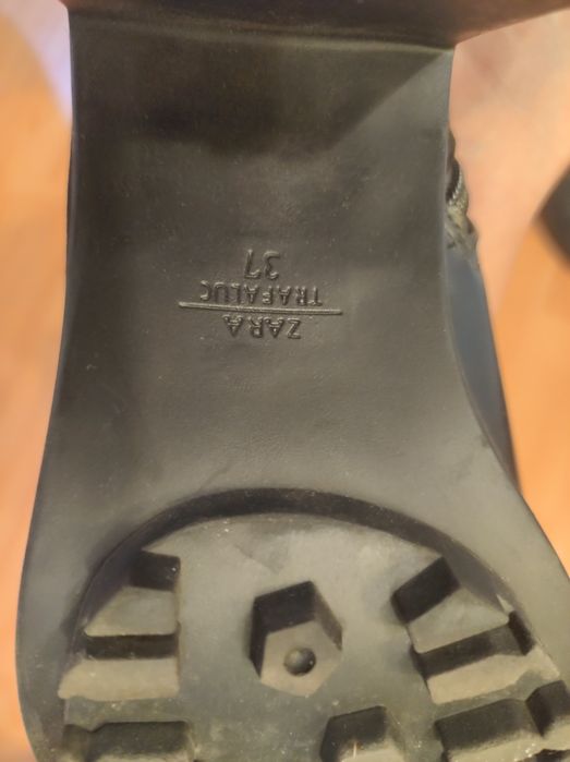 Ghete cu toc Zara, mărimea 37