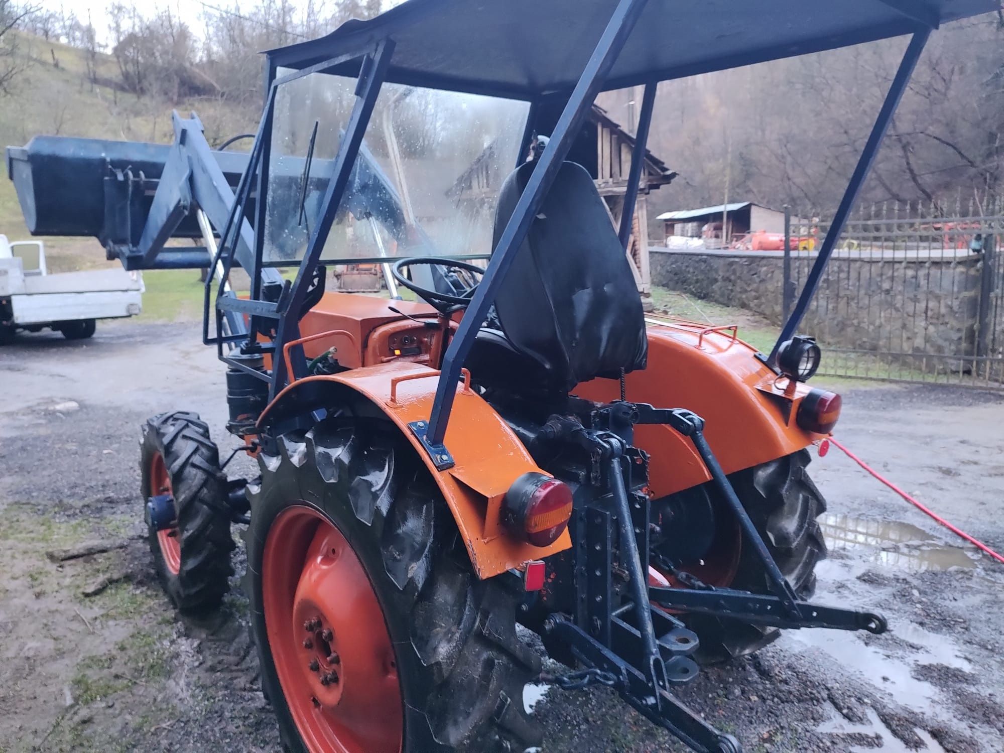 Tractor Same cu încărcător