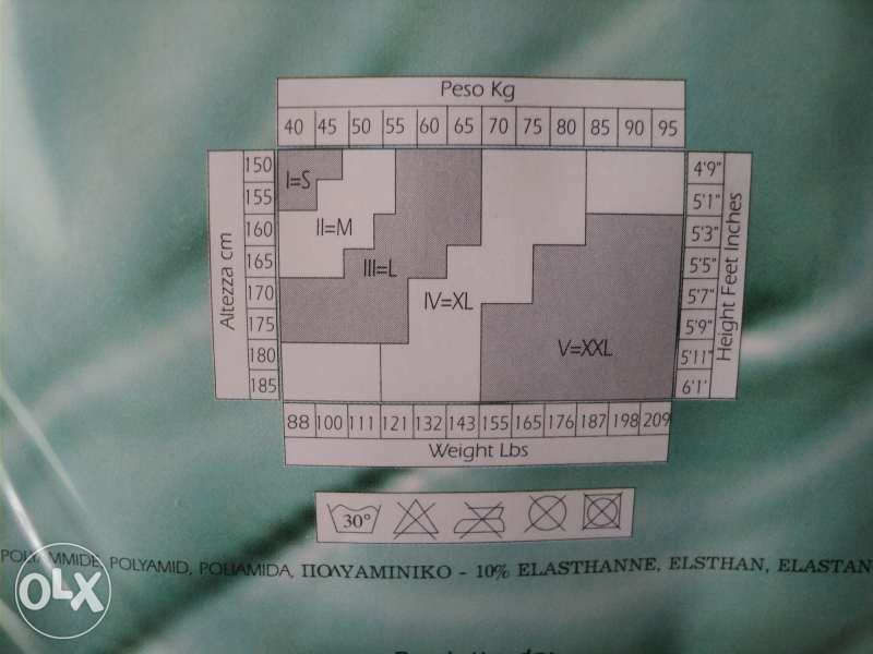 продавам дамски чорапогащници GOLD LINE ITALY