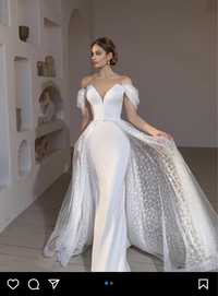свадебное платье 2в1 тараз алматы