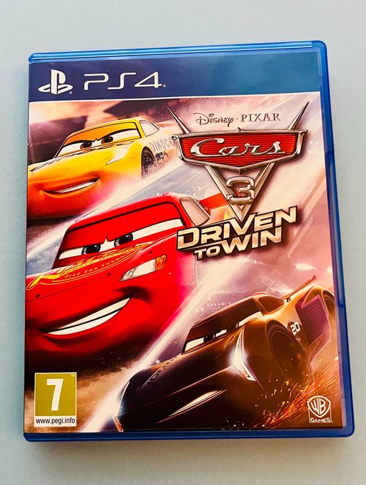 Cars 3, Driven To Win, PS4, състезателни игри, детски игри, Колите 3