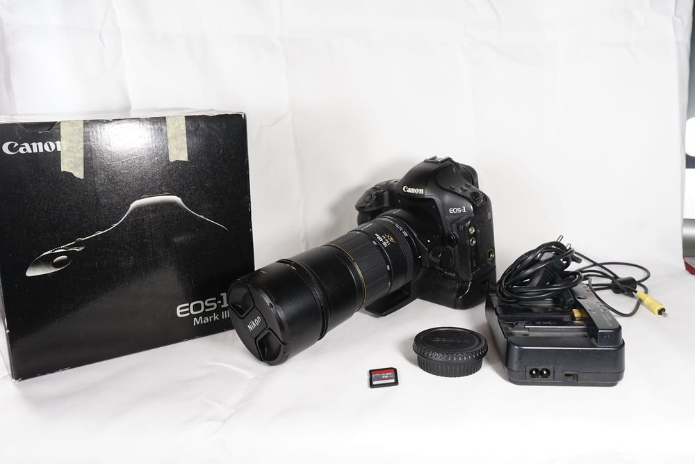 Cameră DSLR CANON EOS 1D MARK III + obiectiv Sigma 135-400mm F/4.5-5.6