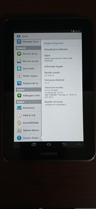 Tableta Samsung Galaxy Tab2 P3110