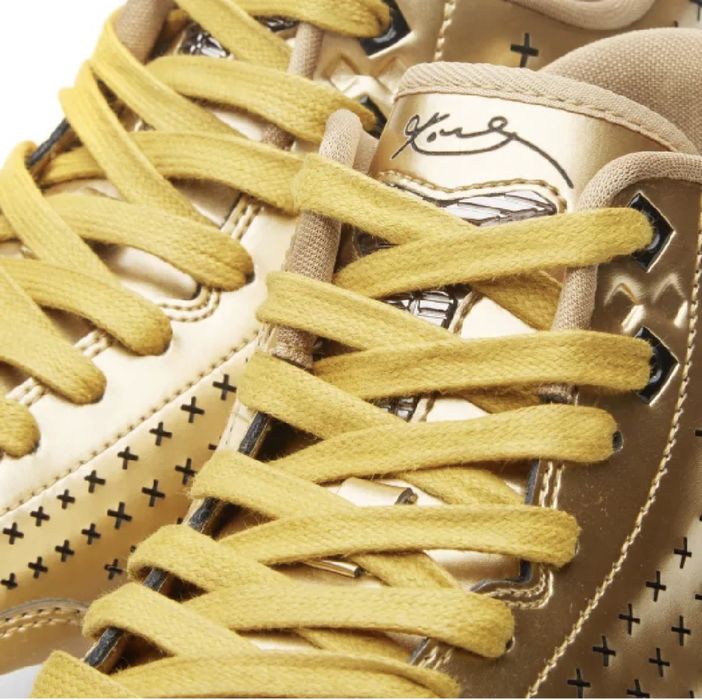 Nike Kobe X Mid EXT LIQUID/Metallic GOLD номер 43