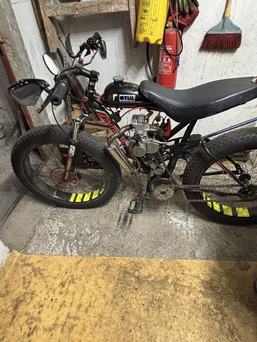 Колело с бензинов двигател 85 куб.