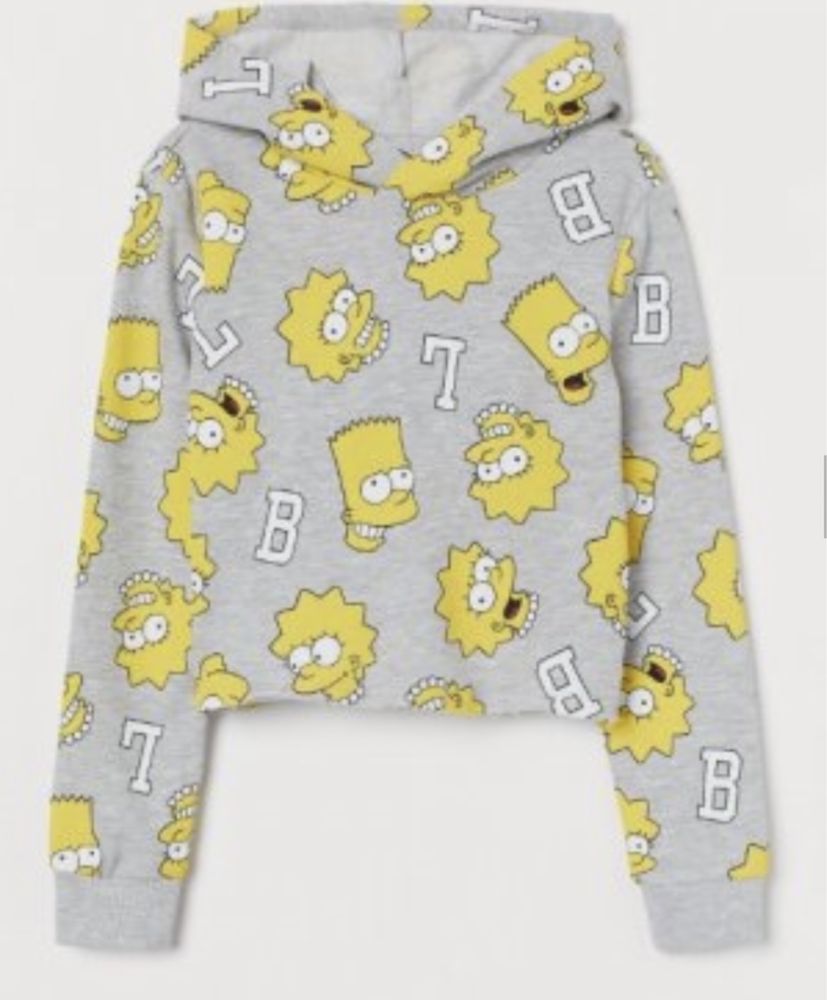 ПРОМО Simpsons H&M суитчер